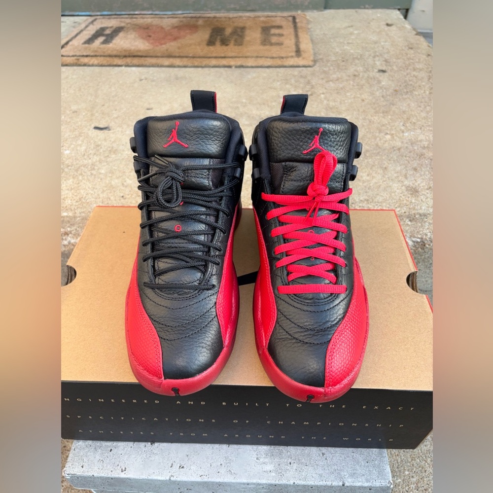 Air Jordan 12 retro OG  ‘Flu Game’(2024) Sz 8 men’s , like Brand new - Picture 3 of 10